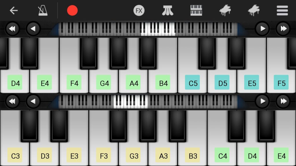 Teclado MIDI (Perfect Piano)